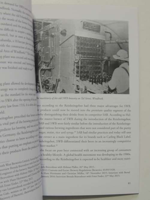 Breweries, Politics & Identity, The History Behind Namibian Beer - Tycho van der Hoog    SCARCE