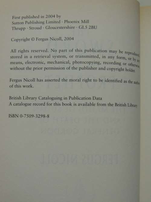 The Sword Of The Prophet - The Mahdi Of Sudan And The Death Of General Gordon - Fergus Nicoll