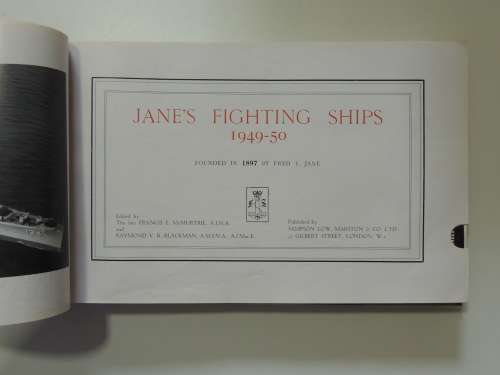 Jane`s Fighting Ships 1949-50 - Ed.Francis E McMurtrie