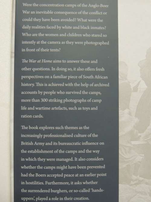 The War At Home - Women And Families In The Anglo-Boer War - ed Bill Nasson & Albert Grundlingh