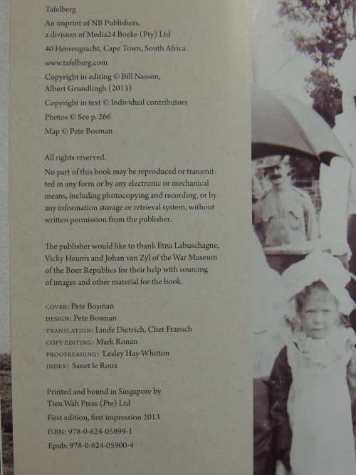The War At Home - Women And Families In The Anglo-Boer War - ed Bill Nasson & Albert Grundlingh