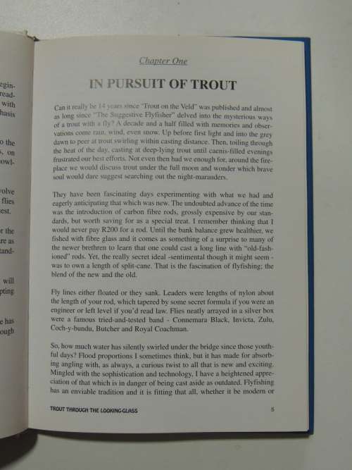 Trout Through The Looking Glass - Techniques For Southern African Flyfishers - Malcolm Meintjies