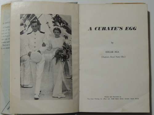 A Curate`s Egg - Inscribed - Edgar Rea (Chaplain, Royal Navy (Rtd.))