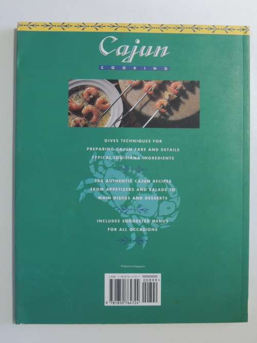 Cajun Cooking - Succulent Recipes from Louisiana- Marjie Lambert