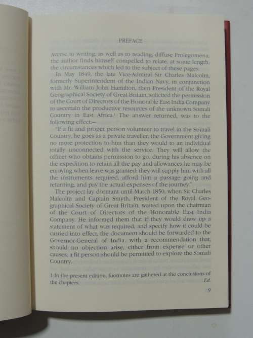 First Footsteps in East Africa - Richard E Burton