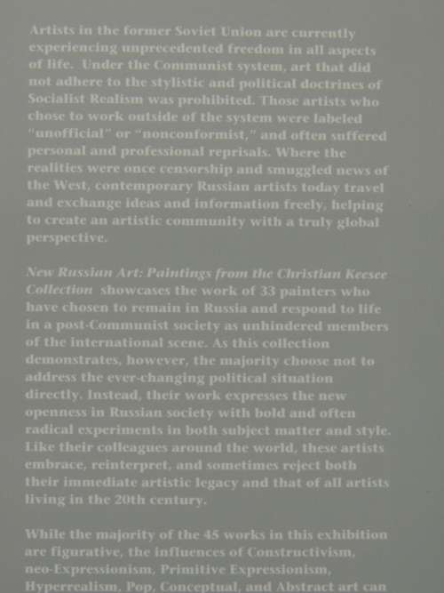 New Russian Art - Paintings from the Christian Keesee Collection- Essays by Donald Kuspit, A Solomon