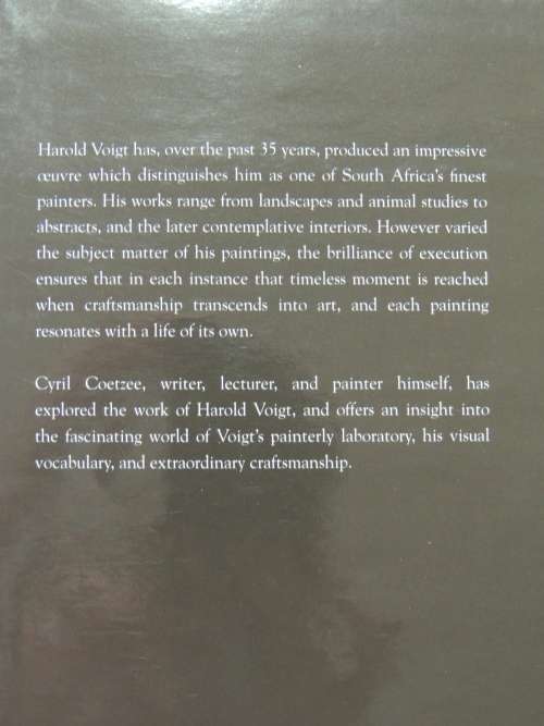 The Poetry of Sight - Harold Voigt  SIGNED & INSCRIBED BY Author