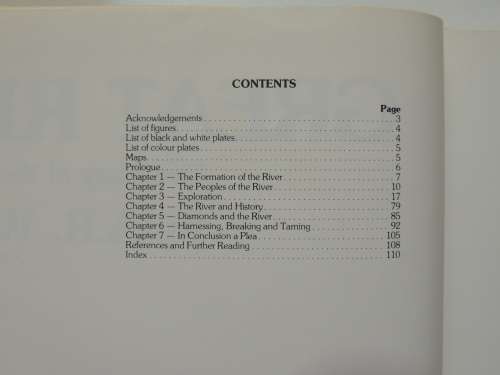 Great River , The Story of the Orange River- AR Willcox   1986