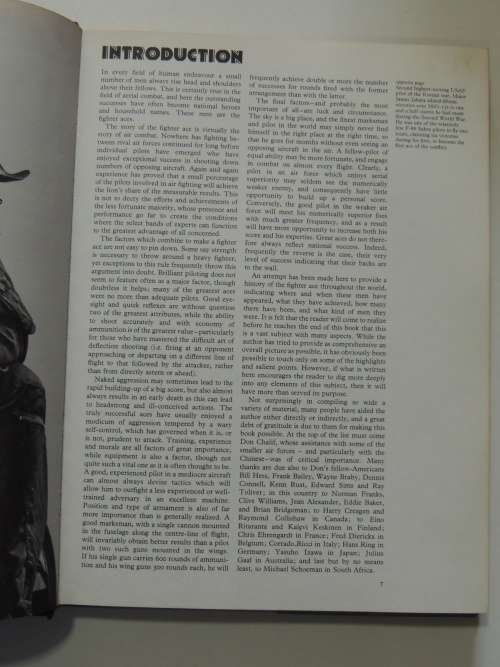 Fighter Aces - Christopher Shores  SIGNED BY JOHN GIBSON p75