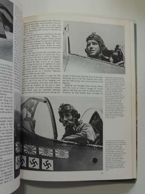 Fighter Aces - Christopher Shores  SIGNED BY JOHN GIBSON p75