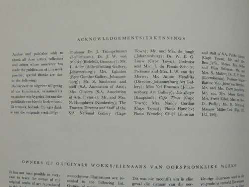 ART in South Africa since 1900 / KUNS in Suid Afrika sedert 1900 - FL Alexander
