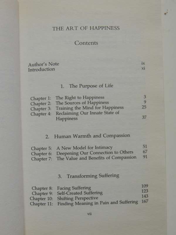 The Art of Happiness, A Handbook for Living - HH Dalai Lama & C Howard Cutler