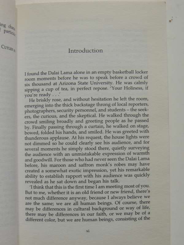 The Art of Happiness, A Handbook for Living - HH Dalai Lama & C Howard Cutler