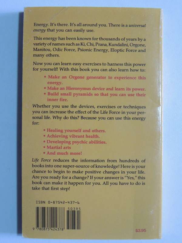 Life Force, The Secret Power Behind Miracle Healing, Martial Arts & Occult Magic - Leo F Ludzia
