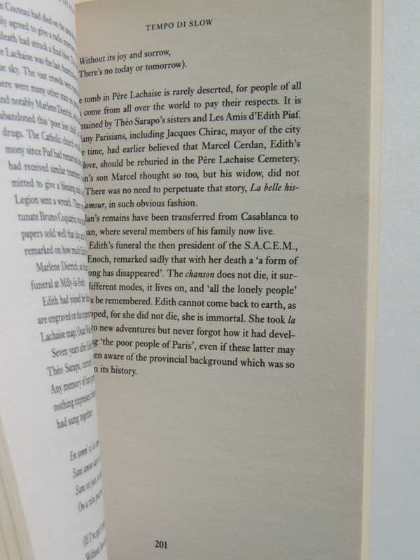 A Cry from the Heart, A Biography of Edith Piaf - Margaret Crosland