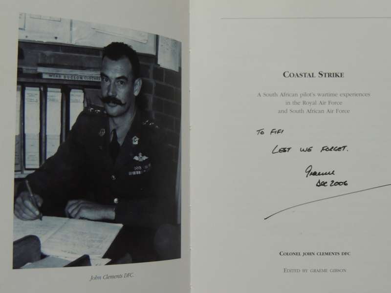 Coastal Strike - Colonel John Clements DFC      INSCRIBED