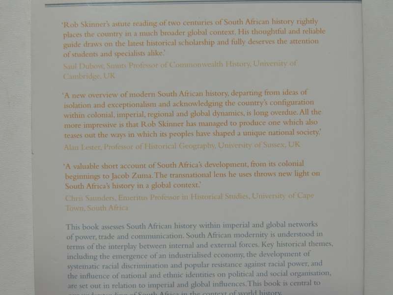 Modern South Africa in World History - Rob Skinner