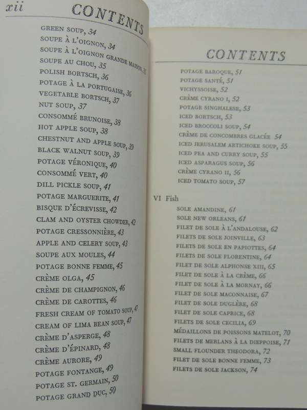 The Cordon Bleu Cookbook- Dione Lucas - Reprint 1952