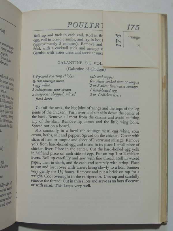 The Cordon Bleu Cookbook- Dione Lucas - Reprint 1952