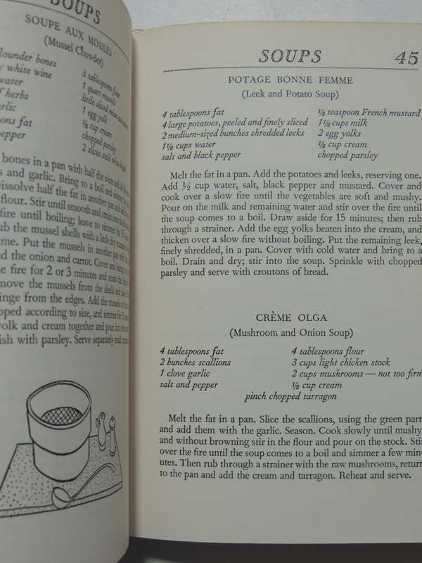 The Cordon Bleu Cookbook- Dione Lucas - Reprint 1952