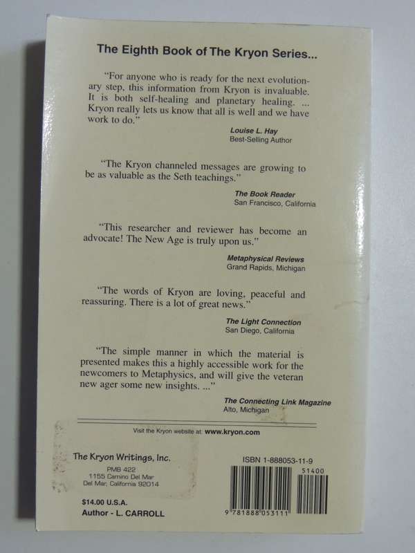 Kryon 2000, Passing the Marker, Understanding the New Millenium Energy, Kryon Book VIII