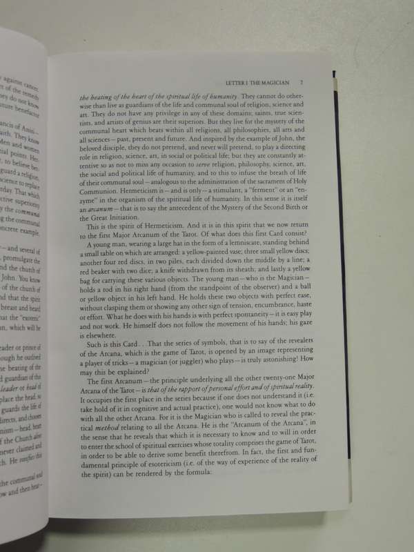 Meditations on the Tarot,  A Journey into Christian Hermeticism - Anon -  Rebound, with D/J