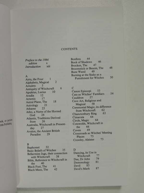 An ABC Of Witchcraft - Doreen Valiente