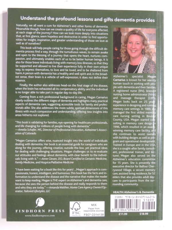 A Deeper Perspective on Alzheimer`s &..Dementias,Practical Tools &Spiritual Insights-Megan Carnarius