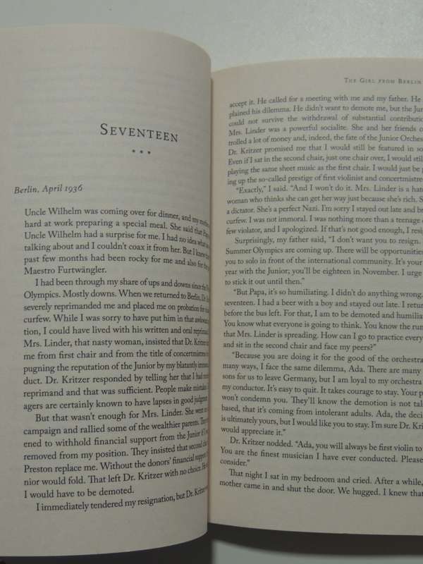 The Girl From Berlin - Ronald H Balson