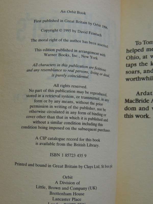 The Seafort Saga: Midshipman`s HOPE Challenger`s HOPE, Prisoner`s HOPE.-David Feintug, 7 Vol Set