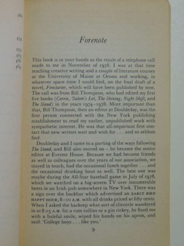 Danse Macabre - Stephen King    1981  An Anatomy of Horror