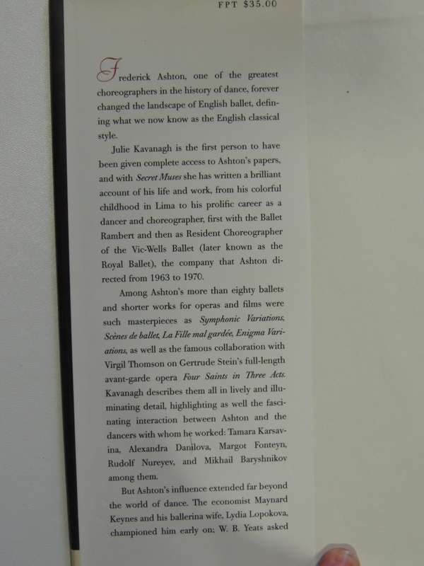 Secret Muses, The Life of Frederick Ashton - Julie Kavanagh