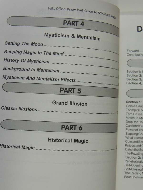 Advanced Magic, Your Absolute, Quintessential, All You Want to Know, Complete Guide -Walter B Gibson