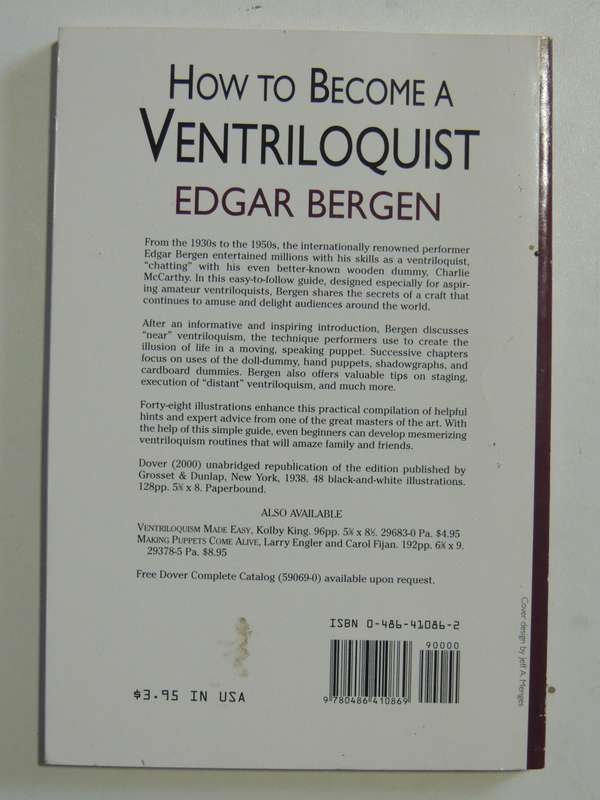 How to Become a Ventriloquist - Edgar  Bergen