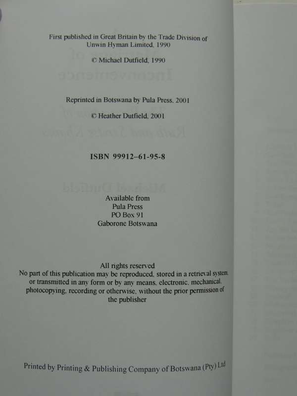 A Marriage of Inconveniance: The Persecution of Seretse & Ruth Khama - Michael Dutfield