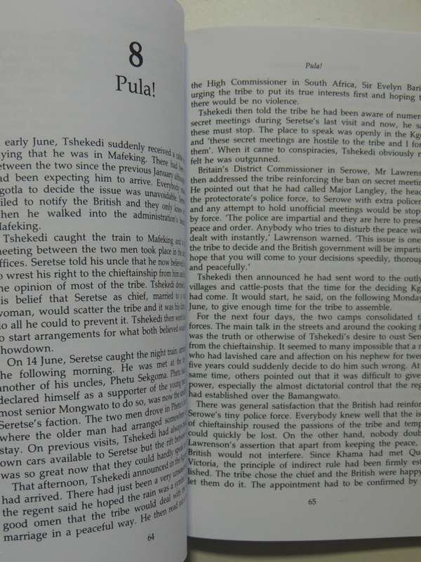 A Marriage of Inconveniance: The Persecution of Seretse & Ruth Khama - Michael Dutfield