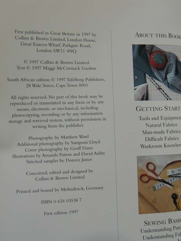 The Book of Home Sewing: Step by Step to Making Your Own Clothes & Soft Furnishings