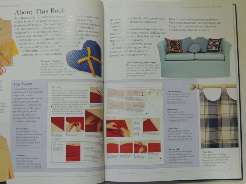 The Book of Home Sewing: Step by Step to Making Your Own Clothes & Soft Furnishings