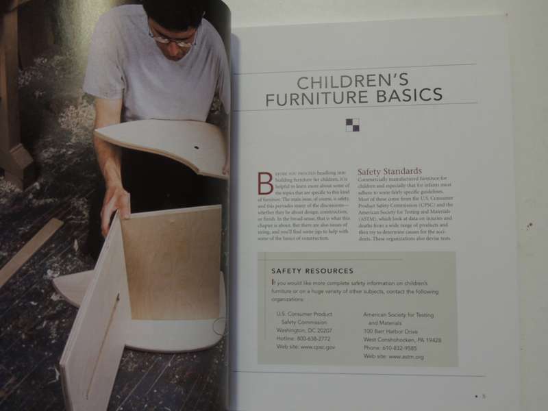 Children`s Furniture Projects: Step by Step + Instructions - Jeff Miller