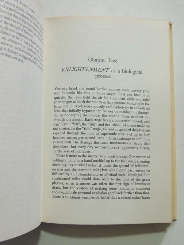 The Romeo Error, A Matter of Life & DeathLyall Watson    FIRST EDITION 1974