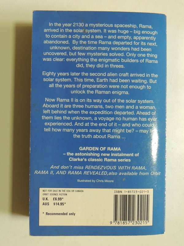 The Garden of Rama - Arthur C Clarke & Gentry Lee