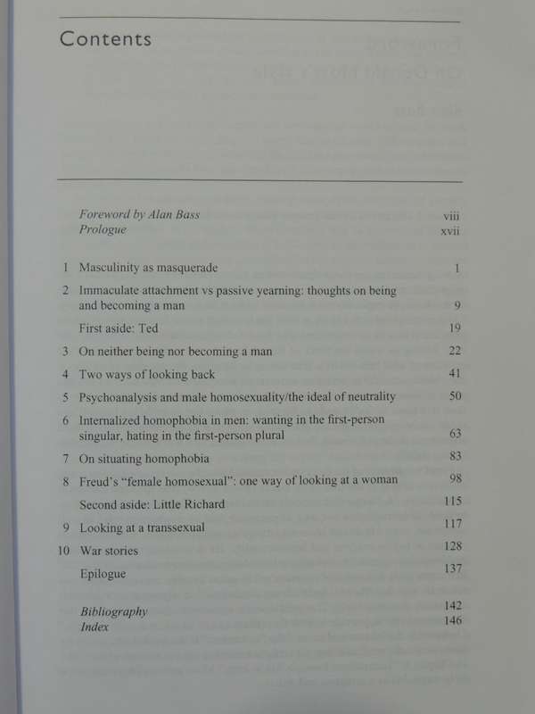 Thirteen Ways of Looking at a Man, Psychoanalysis & MasculinityDonald Moss