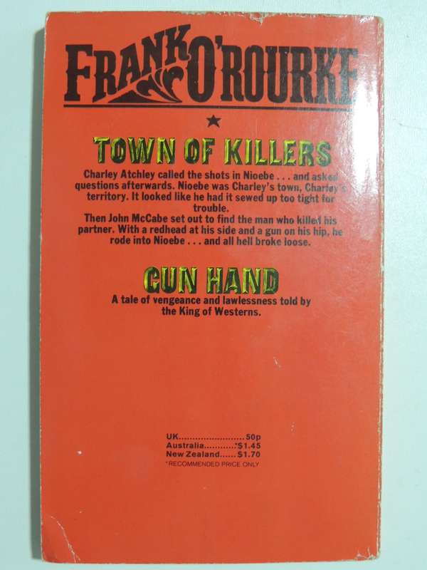 Gun Hand - Frank O`Rourke