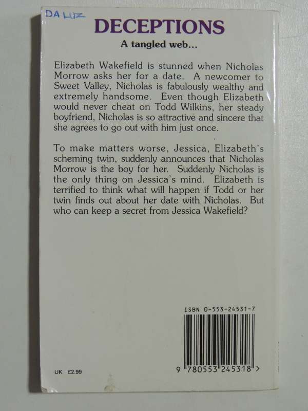 Sweet Valley High - Deceptions No. 14 - Francine Pascal