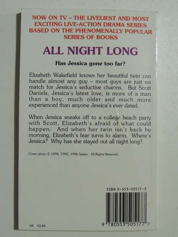 Sweet Valley High - All Night Long No. 5 - Francine Pascal