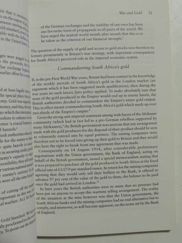 Gold & Empire - The Bank Of England And South Africa`s Gold Producers 1886-1926 - Russell Ally