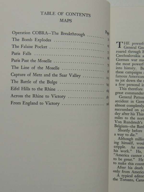 Patton And His Third Army - Col. Brenton G. Wallace
