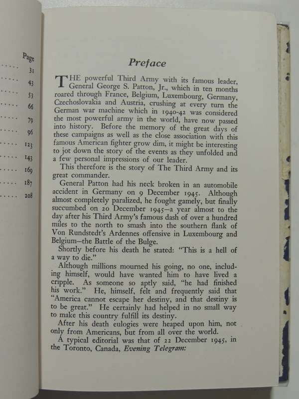 Patton And His Third Army - Col. Brenton G. Wallace