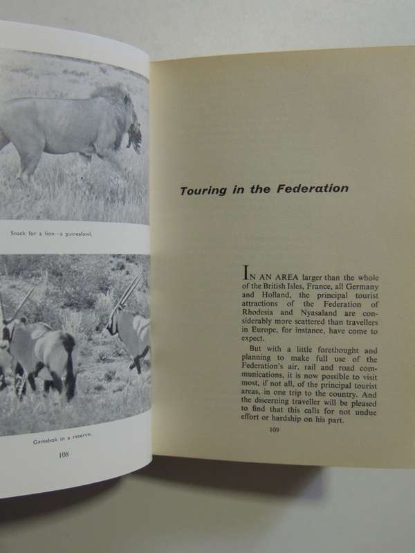C.A.A. Guide To The Federation Of Rhodesia And Nyasaland - 1961 Edition - ed L.S. Levin