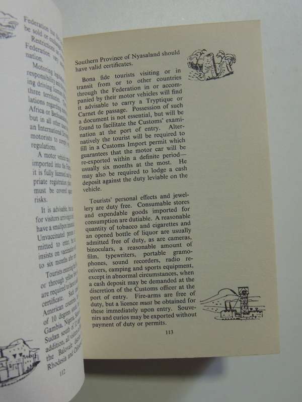 C.A.A. Guide To The Federation Of Rhodesia And Nyasaland - 1961 Edition - ed L.S. Levin